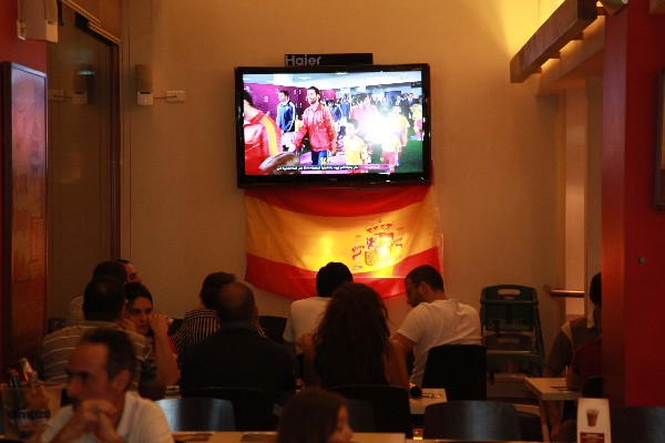 Euro 2012  Final Spain Vs Italy @ ZwZ